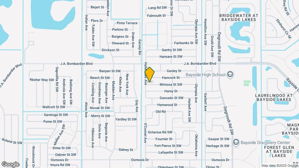 591 Mimosa St SW Map and Location Details