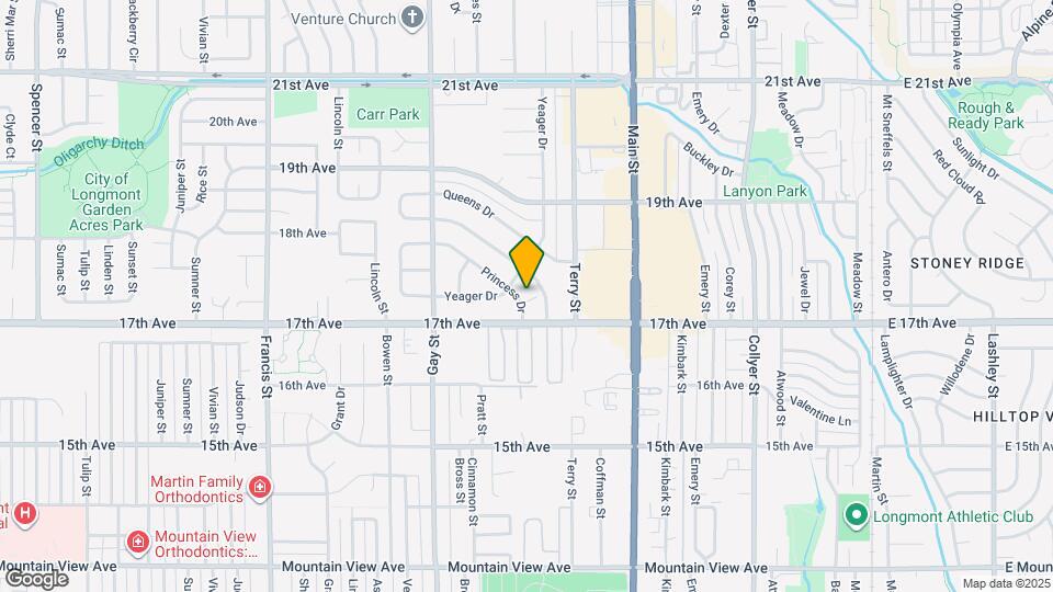 1720 Princess Dr Map and Location Details