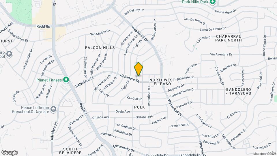 704 Espolon Dr Map and Location Details