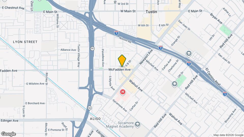 Mc Fadden Village Apartment Map and Location Details
