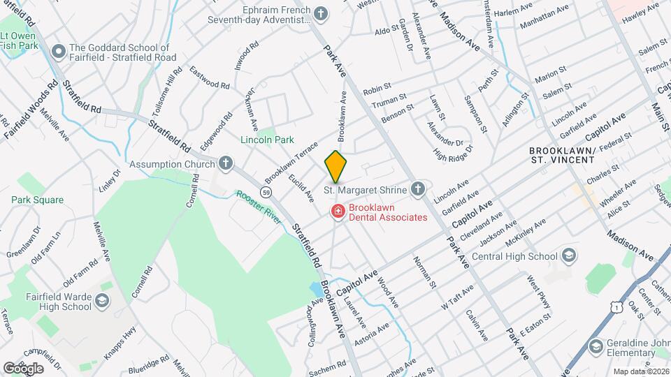 1081 Brooklawn Ave Mapa y Detalles de la Ubicación
