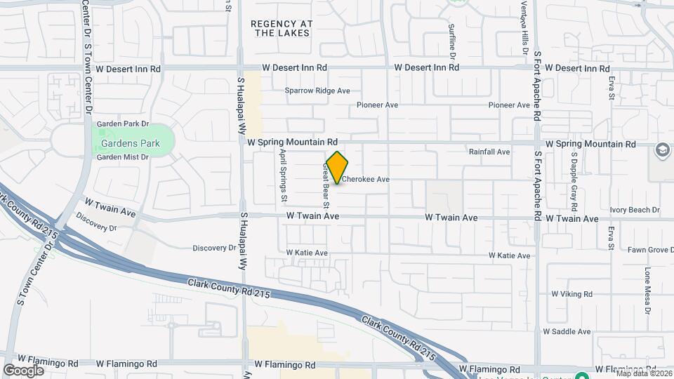 9940 Antelope Canyon Ave Map and Location Details