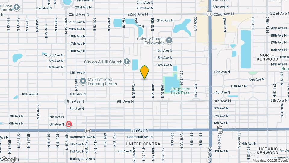 1167 41st St N Map and Location Details