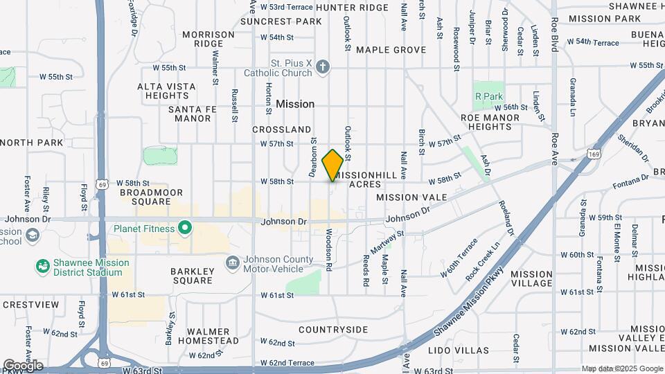 Mission Heights Apartments Mapa y Detalles de la Ubicación