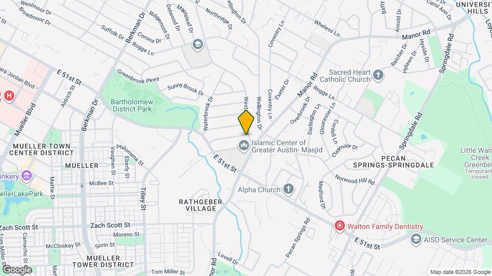 5305 Cloverdale Ln Map and Location Details