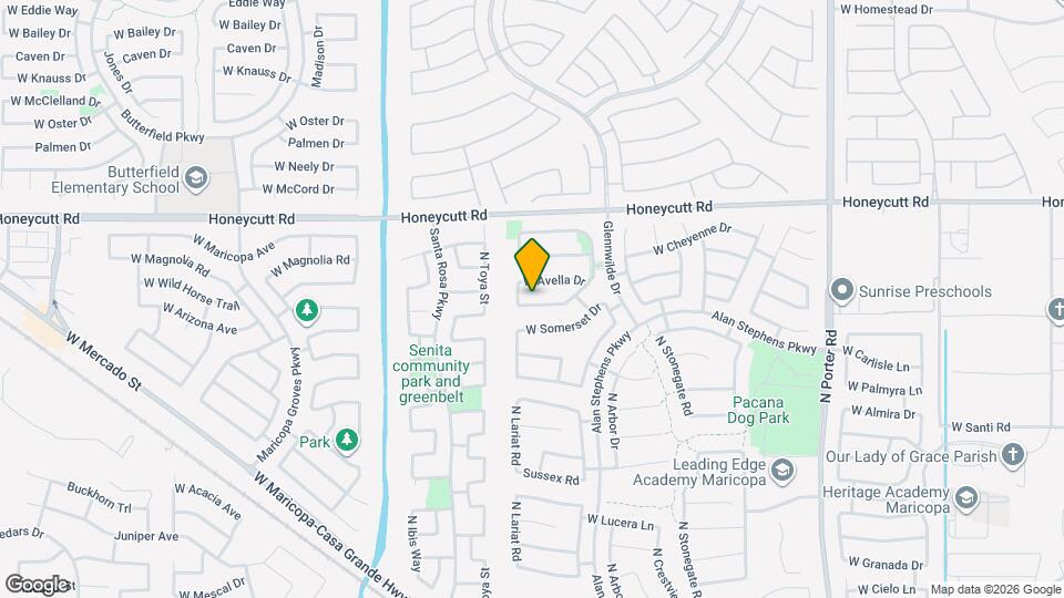 42564 W Corvalis Ln Mapa y Detalles de la Ubicación