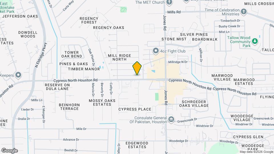 11211 Rocky Mill Dr Map and Location Details