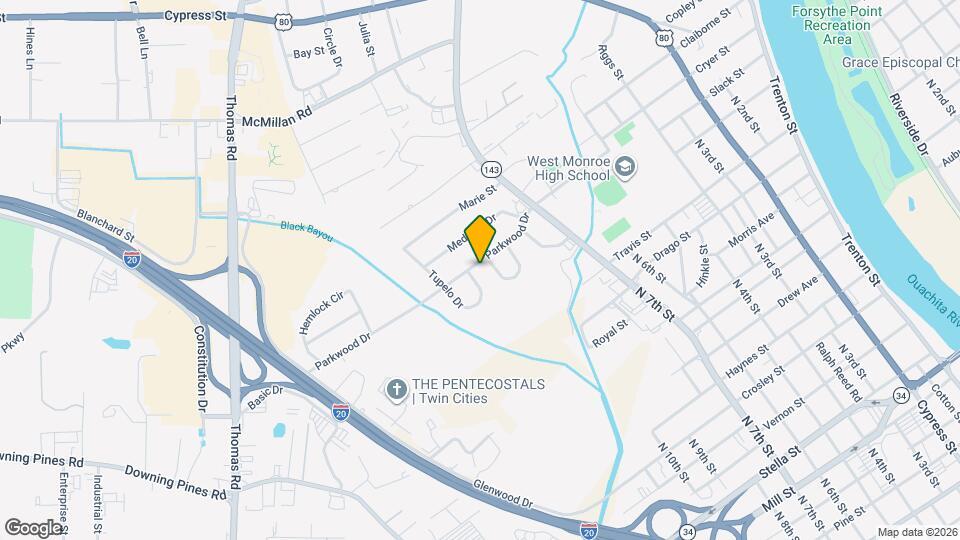 403 Parkwood Dr Map and Location Details