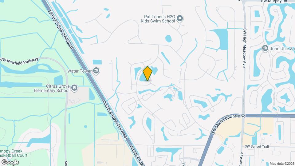 2386 SW Creekside Dr Map and Location Details