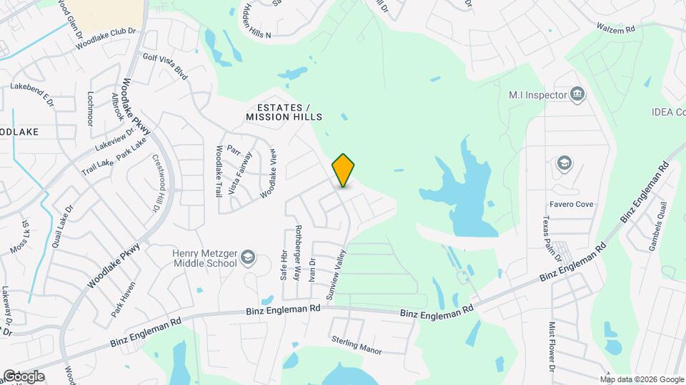 7906 Horse Hollow Map and Location Details