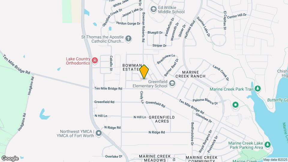 6201 Holliwell Ln Map and Location Details