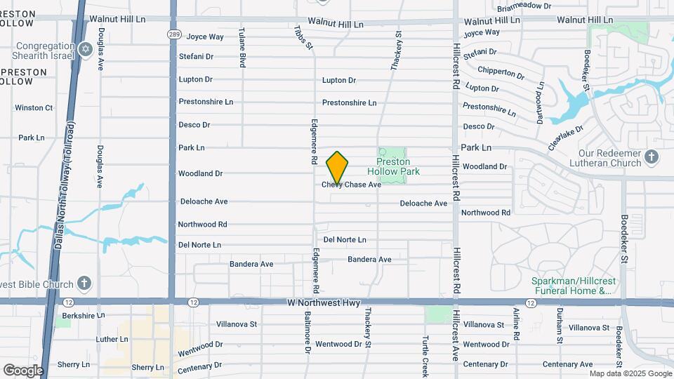 6432 Chevy Chase Ave Map and Location Details