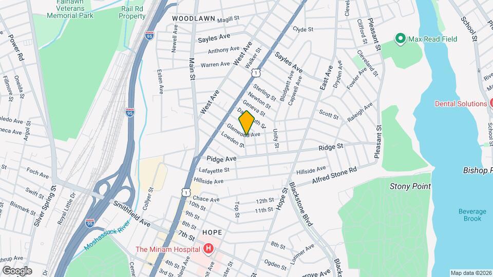 286 Glenwood Ave Map and Location Details