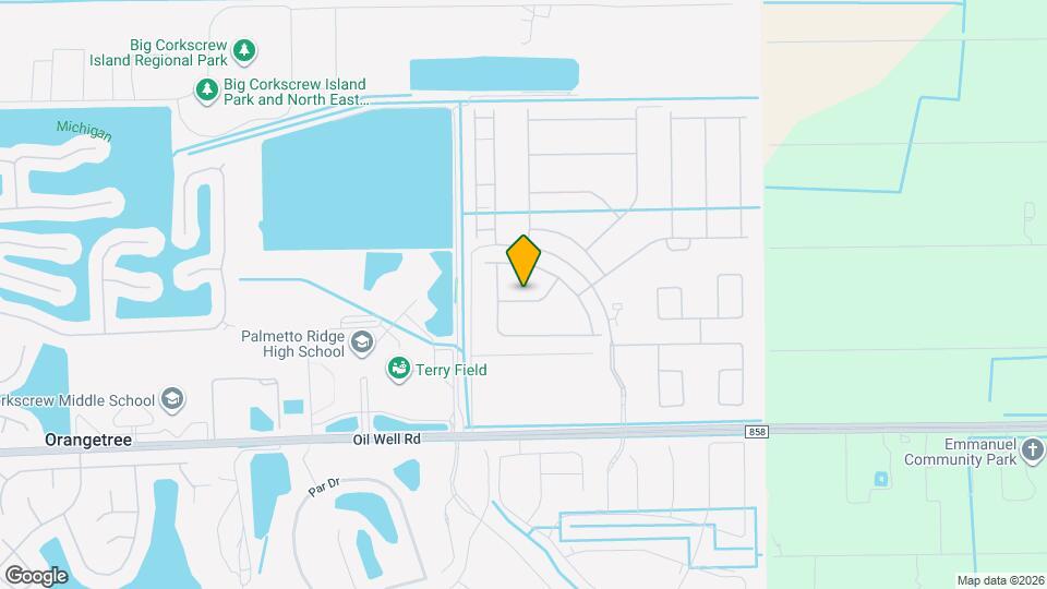 2057 Tamarron Ln Map and Location Details