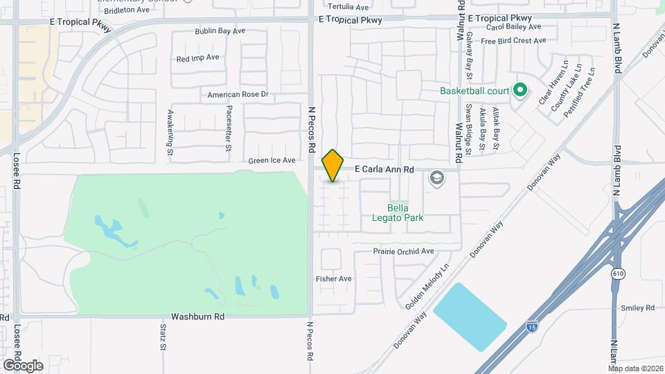 3524 Tesoro Del Valle Ct Map and Location Details