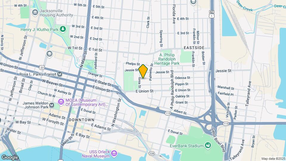 516 Odessa St Map and Location Details