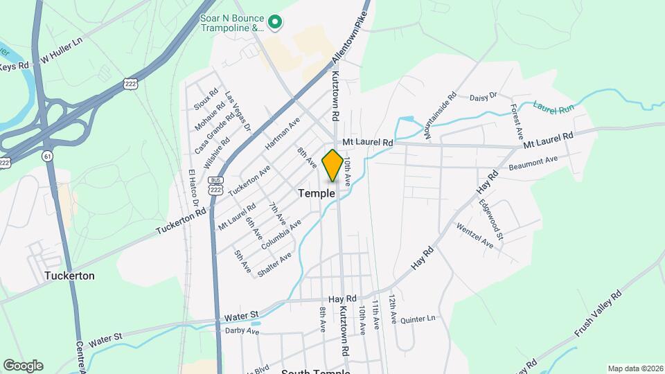 4900 Kutztown Rd, Unit 1 Mapa y Detalles de la Ubicación