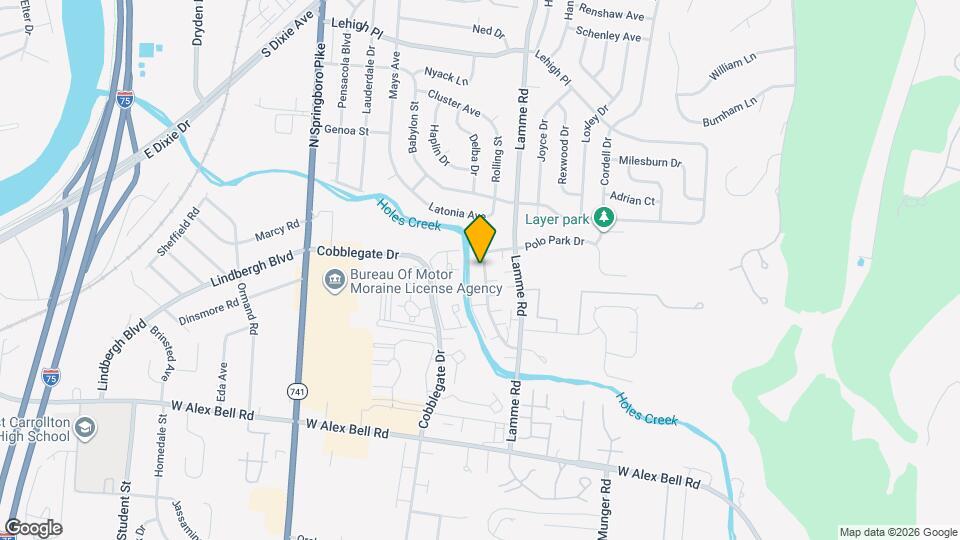 5129 Belle Isle Dr Map and Location Details
