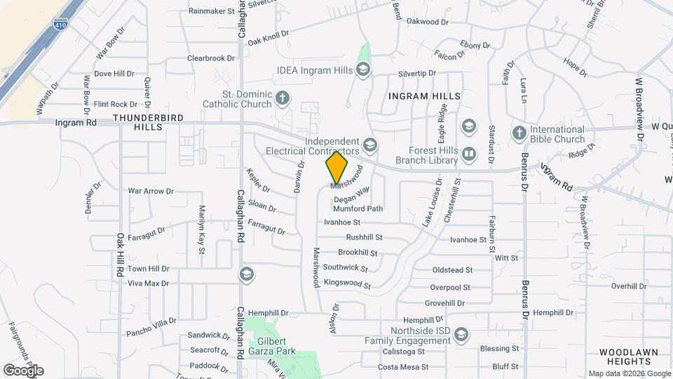 2714 Wheatfield Dr Map and Location Details