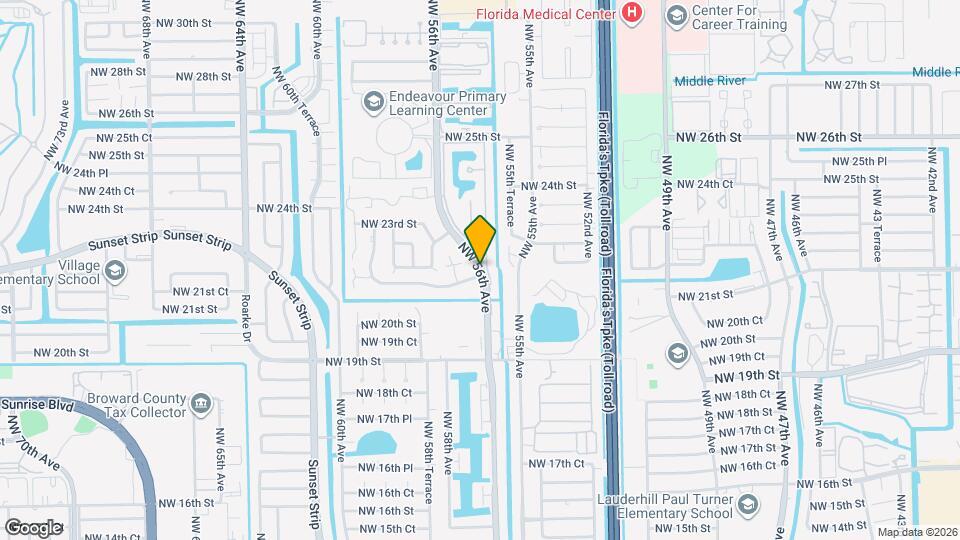 2117 NW 56th Ave Map and Location Details