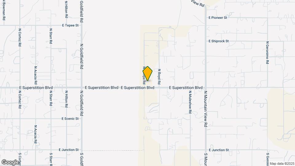 867 N Arroya Rd Map and Location Details