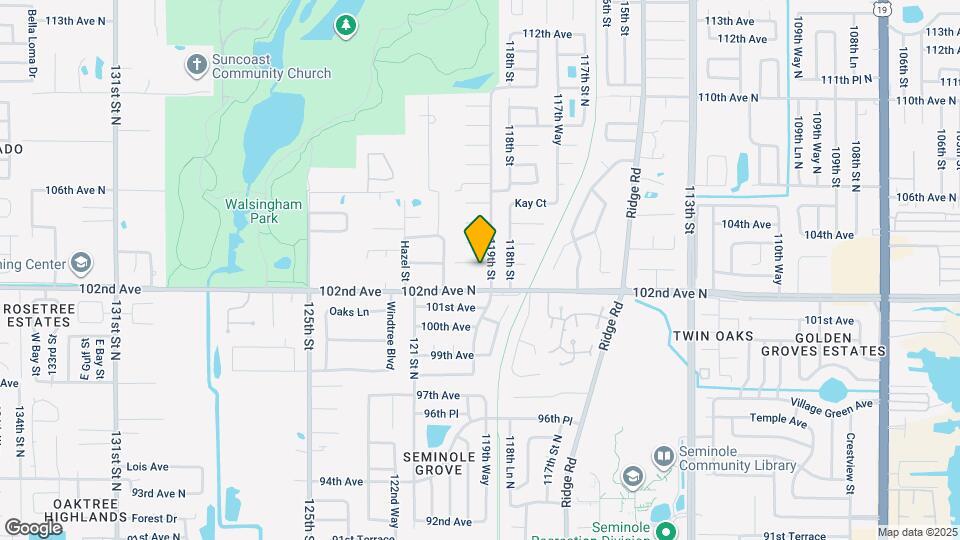 11934 Lillian Ave Map and Location Details