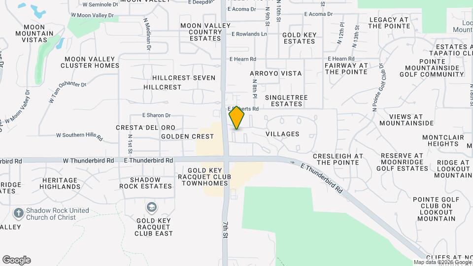 748 E Joan D Arc Ave, Unit 748 Map and Location Details