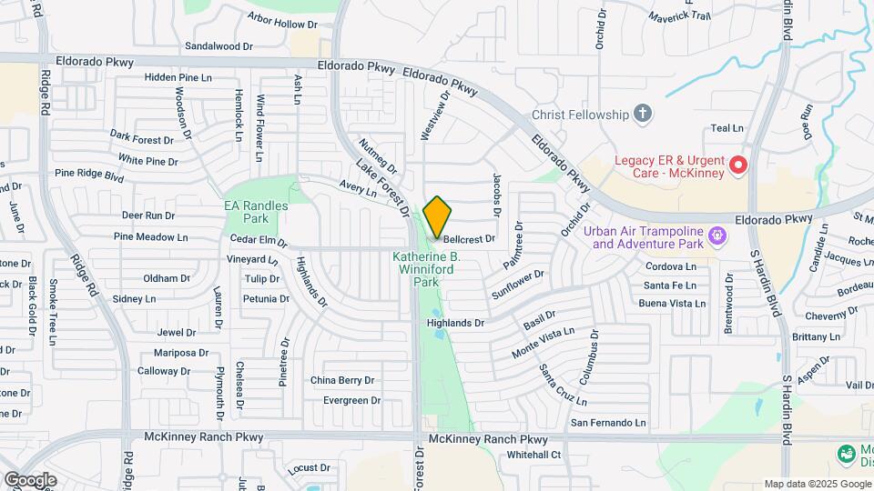 3418 Westview Dr Map and Location Details