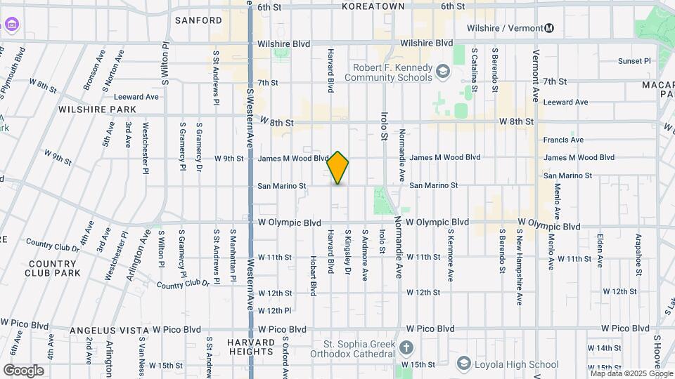 3316 San Marino St Apartments Map and Location Details