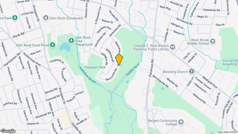 743 Newcomb Rd Map and Location Details