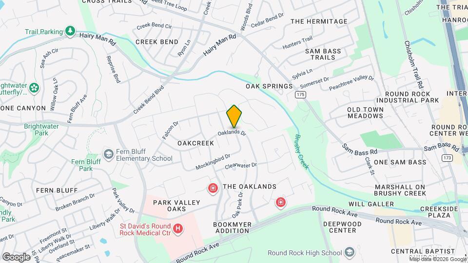 4512 Arques Ave Map and Location Details