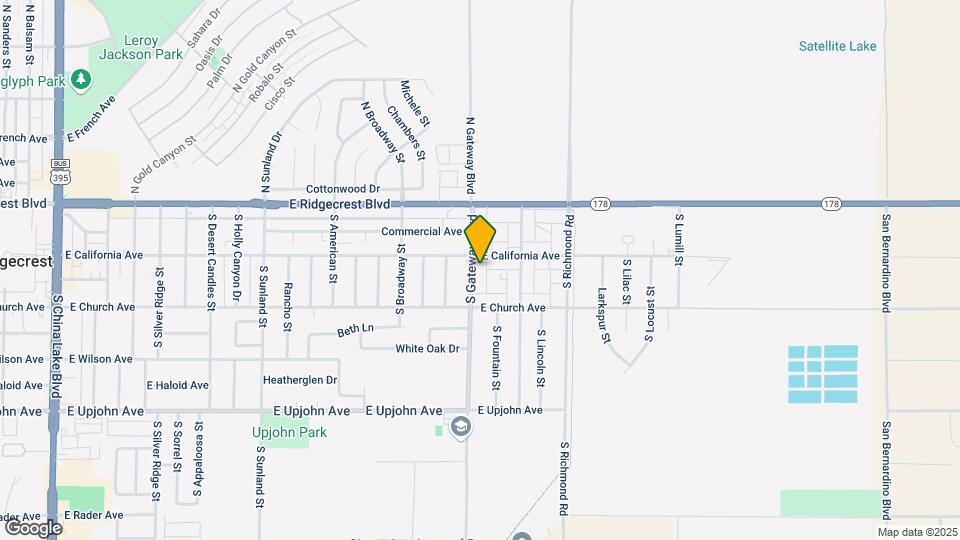 204 S Gateway Blvd Map and Location Details
