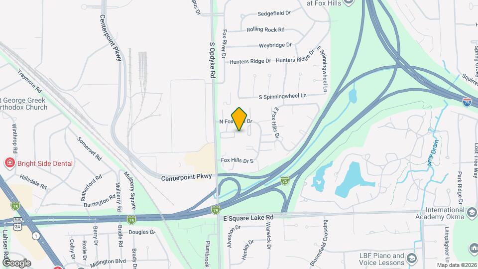 480 Fox Hills Dr N, Unit 4 Map and Location Details