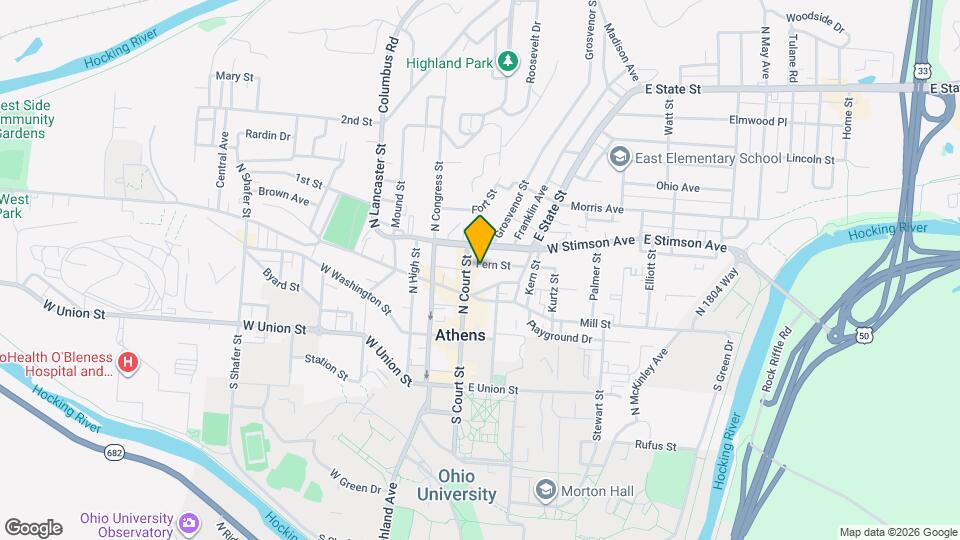 9 Fern St, Unit C Map and Location Details