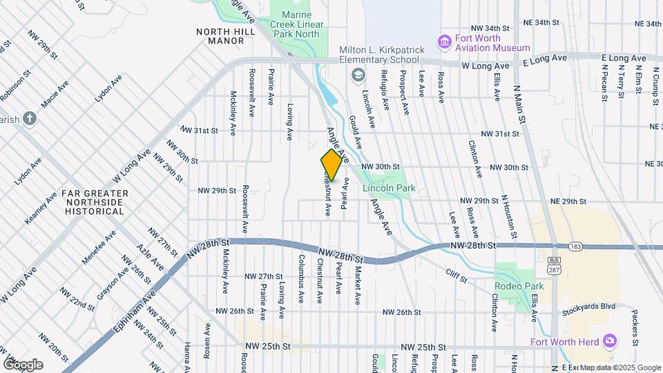 2934 Chestnut Ave Mapa y Detalles de la Ubicación
