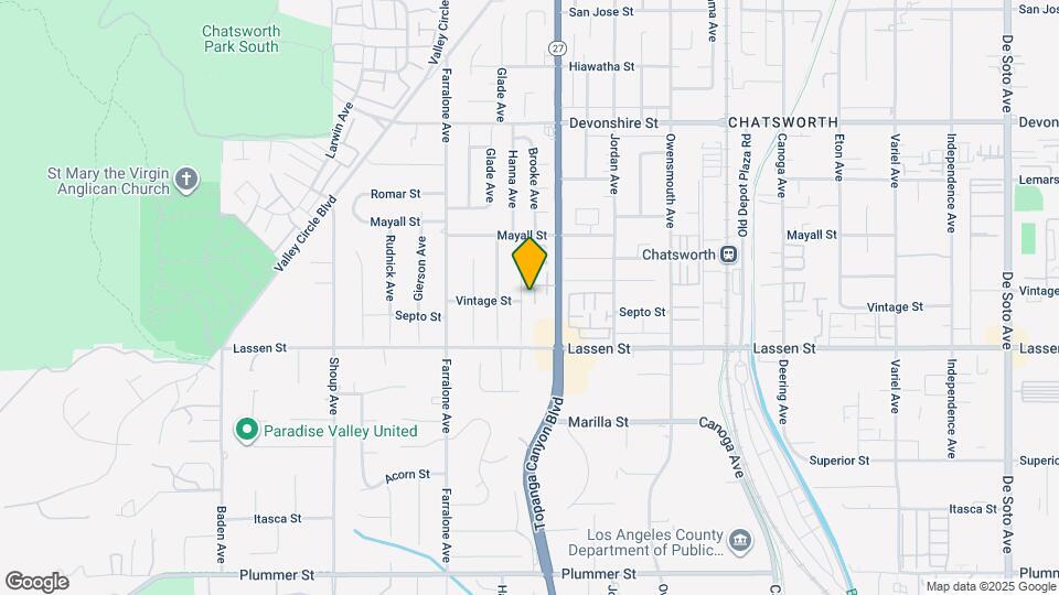 10000 Hanna Ave Map and Location Details