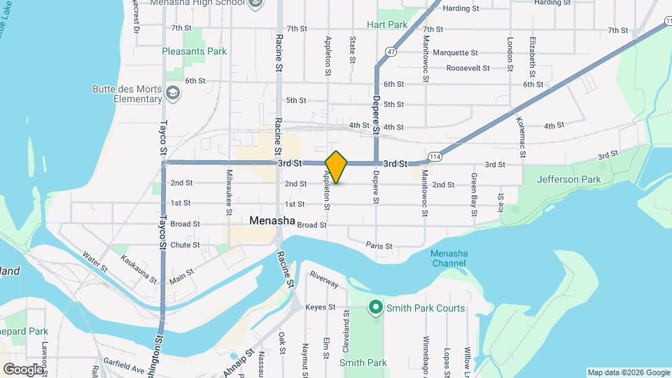 607 2nd St Map and Location Details