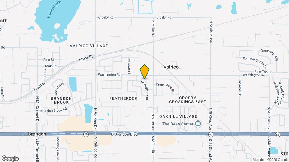 411 Brandywine Dr Mapa y Detalles de la Ubicación