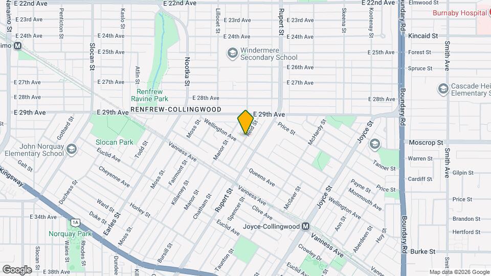 4XXX Reid St Map and Location Details