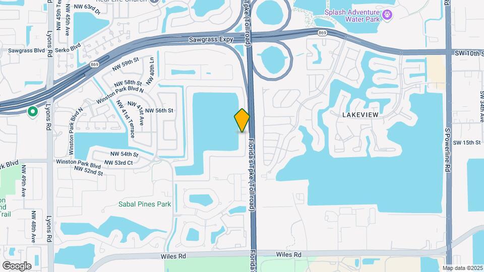 3592 Coco Lake Dr Map and Location Details