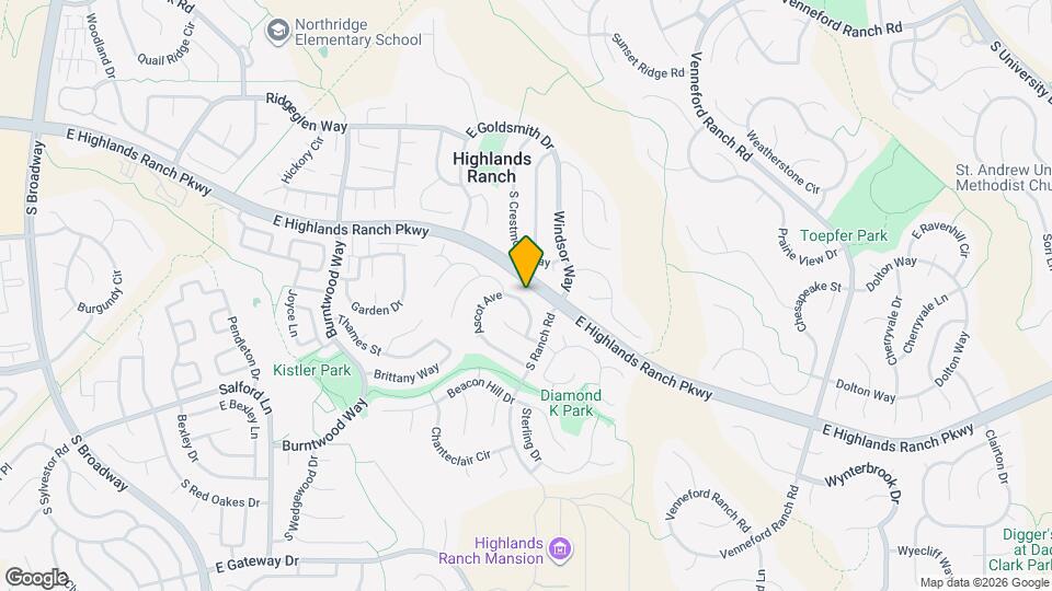1248 Ascot Ave Map and Location Details