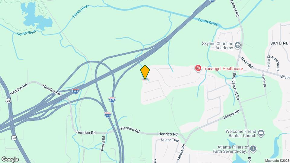 1742 Dees Dr Mapa y Detalles de la Ubicación