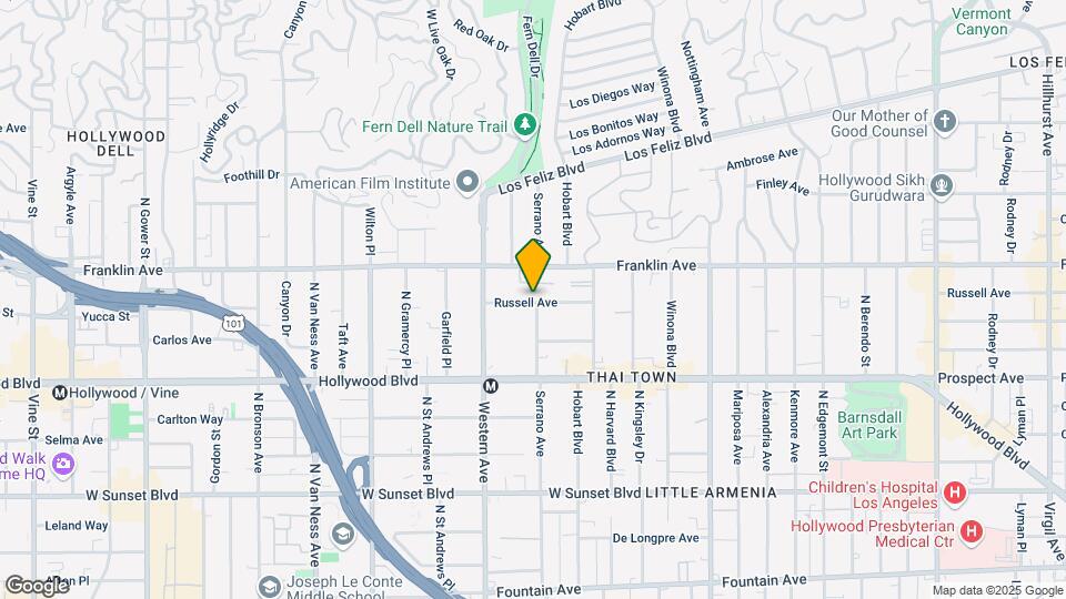 5409 Russell Ave Map and Location Details