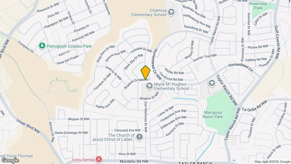 5812 Brahma Dr NW Mapa y Detalles de la Ubicación