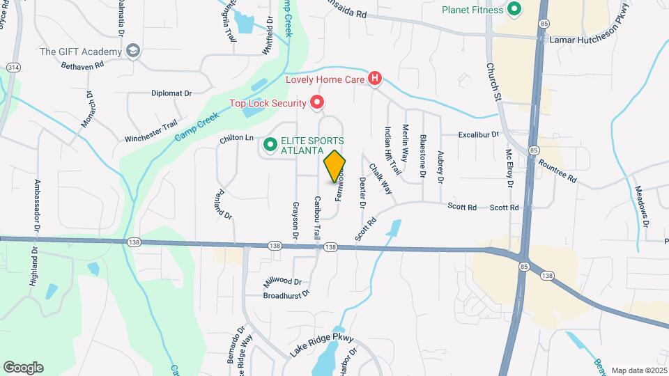 7383 Fernwood Dr Map and Location Details