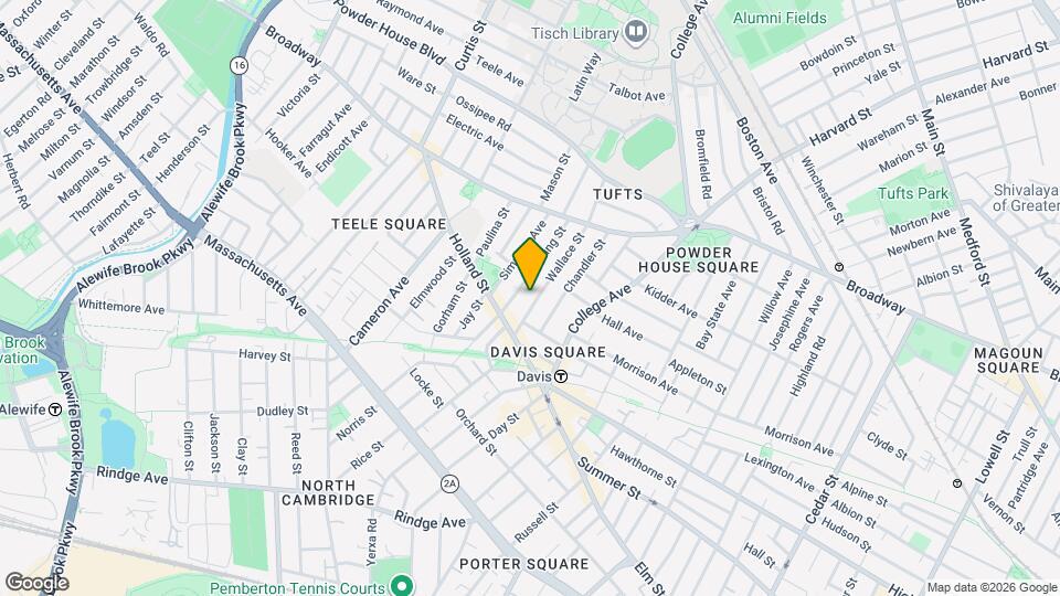 32 Wallace St, Unit 1F Map and Location Details