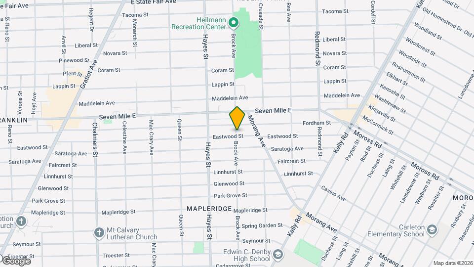 15401 Eastwood St Mapa y Detalles de la Ubicación