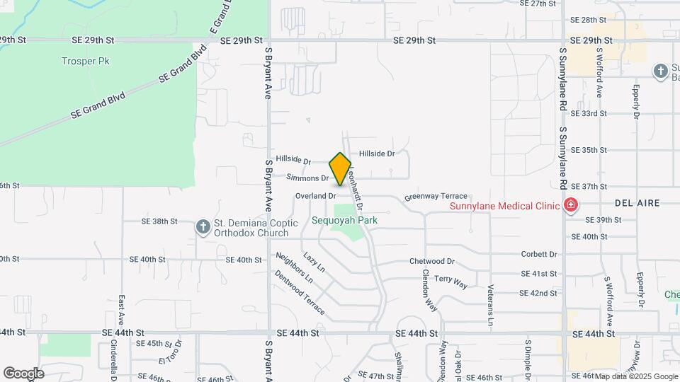 3217 Overland Dr Map and Location Details