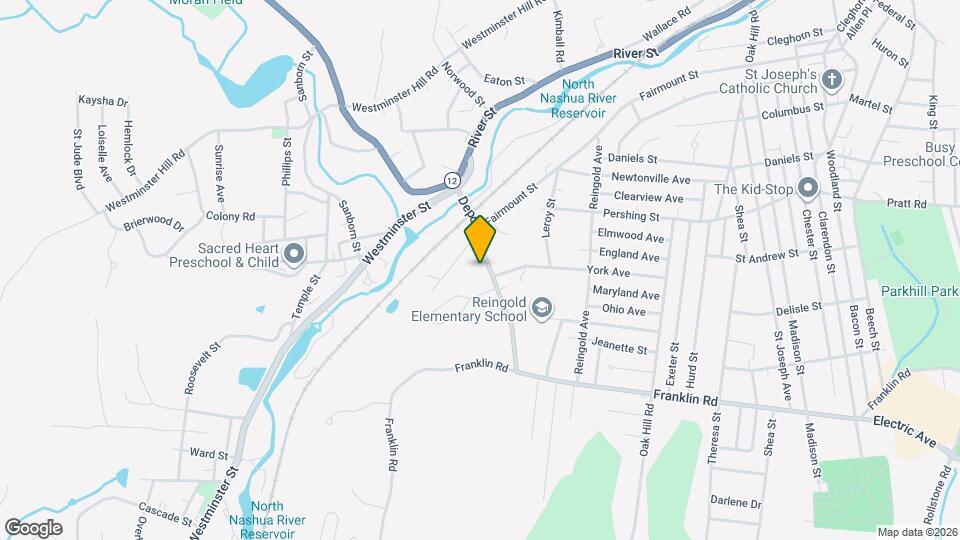 102 Depot St, Unit 1 Mapa y Detalles de la Ubicación