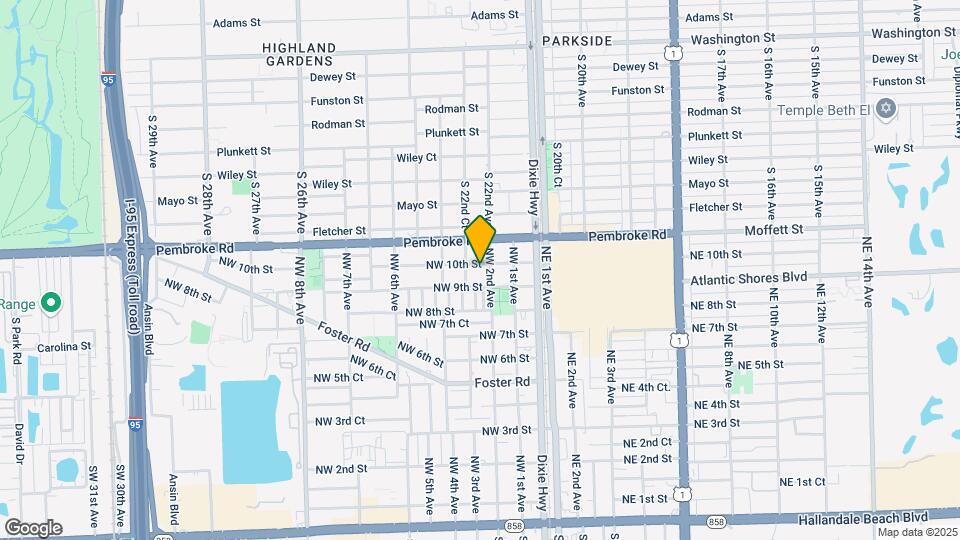 209 NW 10th St, Unit 4 Mapa y Detalles de la Ubicación
